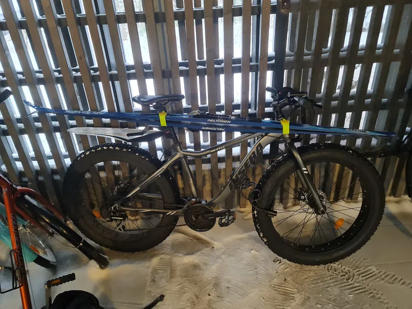 Dây đai gắn ván trượt XC lên xe đạp (XC ski bike strap) - Image 4