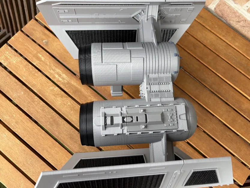 Mẫu Tactical Bomber (3D Printable Sci‑Fi Spaceship) - Image 2