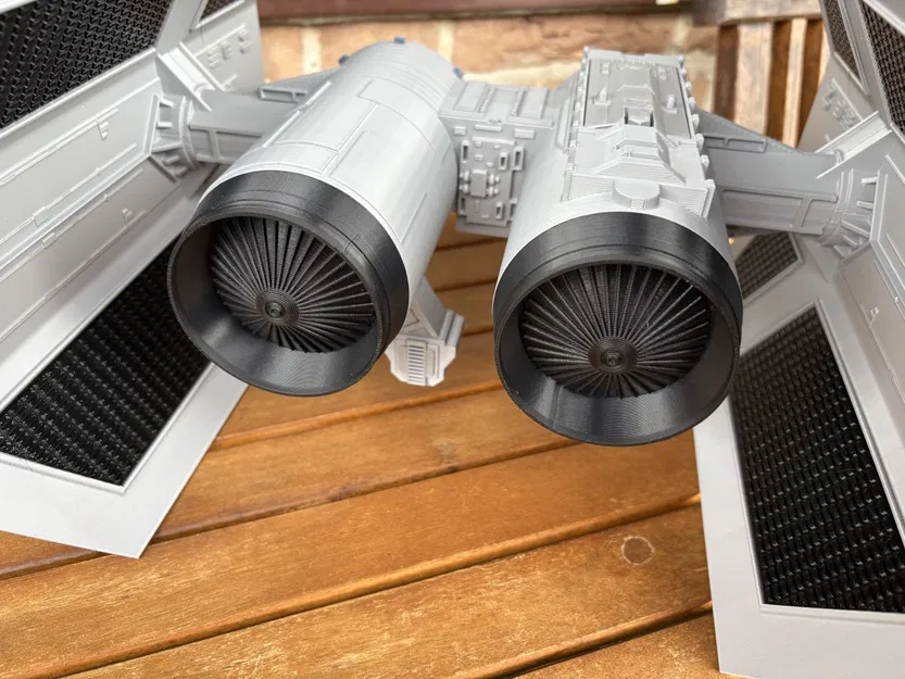 Mẫu Tactical Bomber (3D Printable Sci‑Fi Spaceship) - Image 8