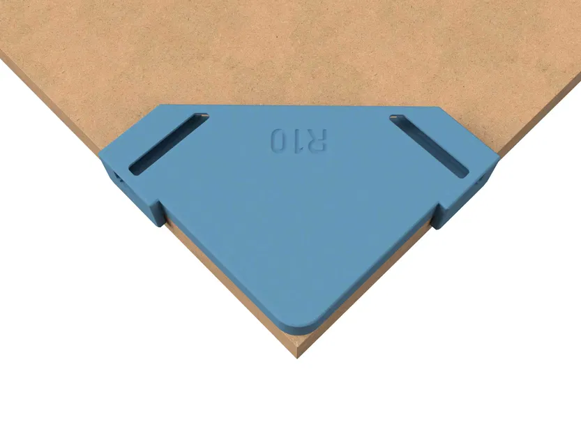 Jig bo góc tròn (router) dùng t-track clamp - Image 4