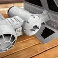 Mẫu Tactical Bomber (3D Printable Sci‑Fi Spaceship) - Thumbnail 11