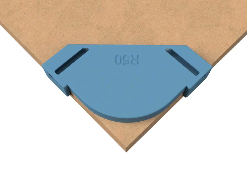 Jig bo góc tròn (router) dùng t-track clamp - Image 10