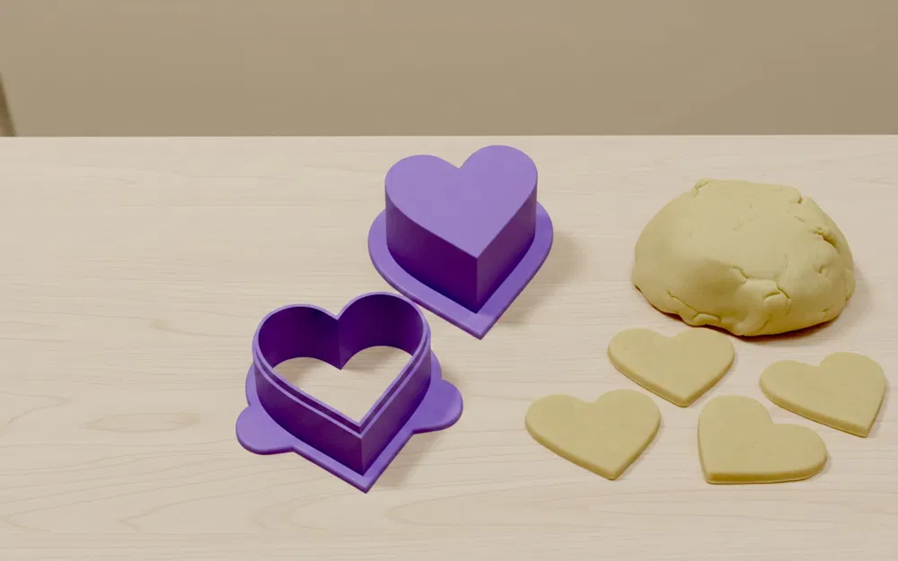Bộ 9-in-1 Khuôn Cắt Bánh Quy Hình Tim & Khuôn Cake Pop - Image 3