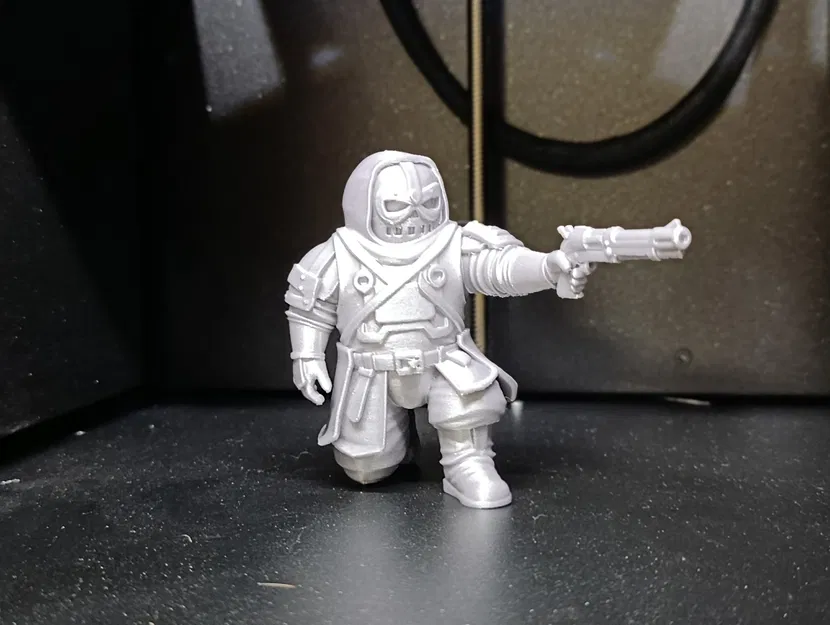 Hiệp Sĩ Đầu Lâu Dễ Thương – Mini Figure Fantasy (Tư thế 2) - Image 2