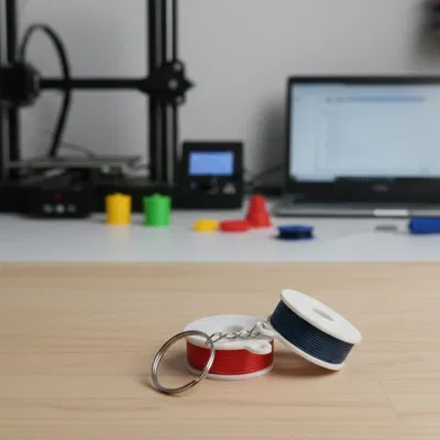 Móc khóa cuộn filament mini Bambu Lab