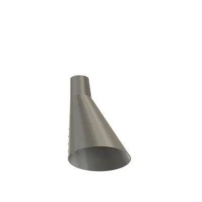Phễu lệch có lỗ thoát khí (Vented offset funnel)