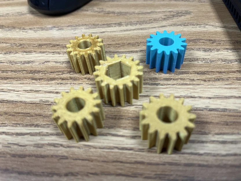 Hộp số hành tinh 3 tầng (3 stage planetary gearbox) - Image 2