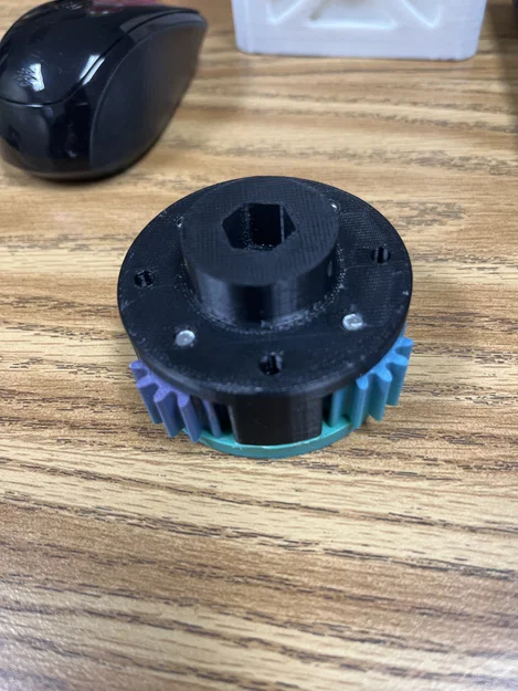 Hộp số hành tinh 3 tầng (3 stage planetary gearbox) - Image 5