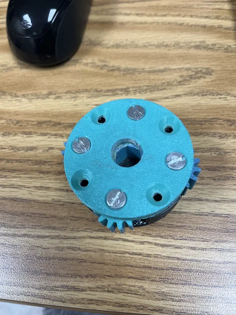 Hộp số hành tinh 3 tầng (3 stage planetary gearbox) - Image 6