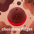 Mini Twisty Chocolate Fidget (Print-in-Place) – Fidget xoắn hình chocolate mini - Thumbnail 1