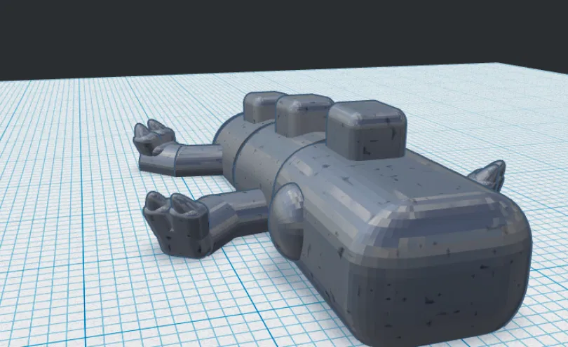 Rồng mini flexi dễ thương (Cute flexi mini dragon) - Image 2