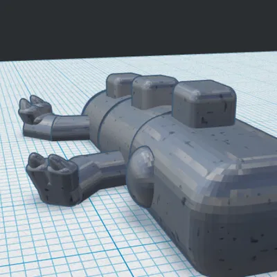 Rồng mini flexi dễ thương (Cute flexi mini dragon)