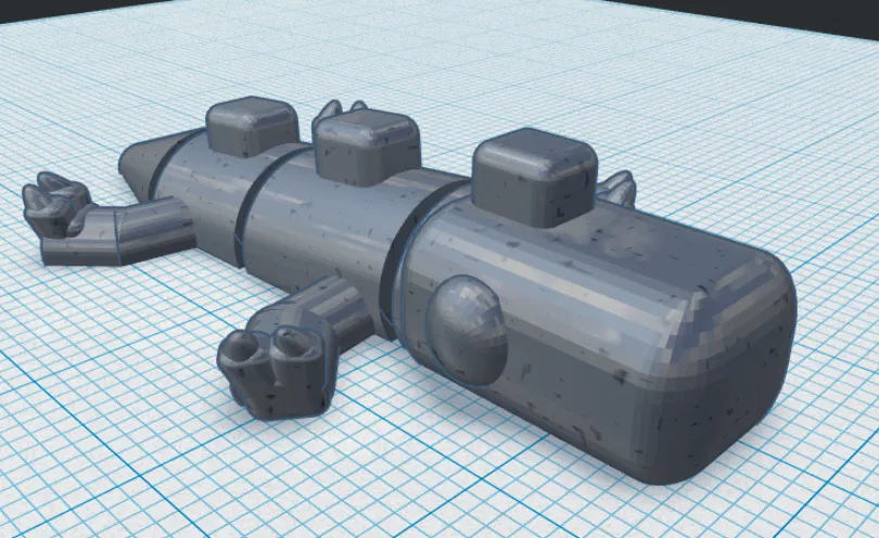 Rồng mini flexi dễ thương (Cute flexi mini dragon) - Image 3