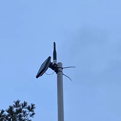 Ngàm Solar Mount Meshtastic Harbor Breeze cho antenna N connector