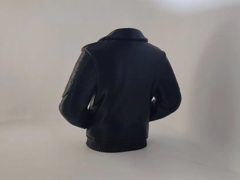 Ống cắm bút Áo khoác da Biker (Biker Leather Jacket Pencil Holder) - Image 3