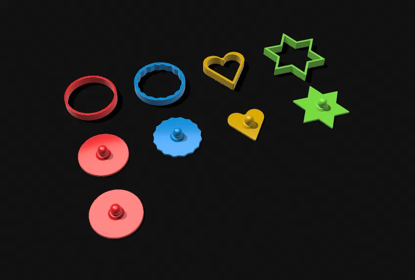 Bộ khuôn tạo hình bánh quy (Cookie shapers) - Image 1