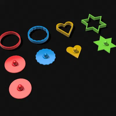 Bộ khuôn tạo hình bánh quy (Cookie shapers)