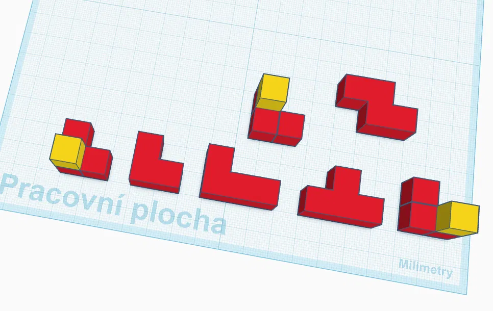 Mẫu 3D kostky - Image 1