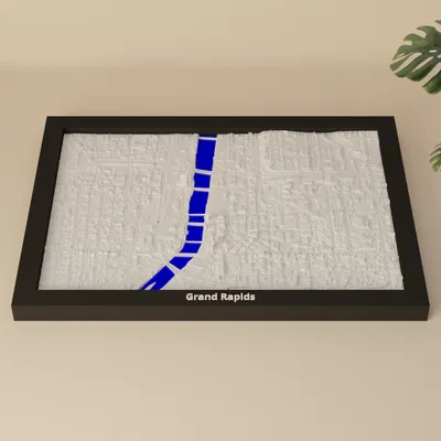 Grand Rapids, Hoa Kỳ - Mô hình 3D thu nhỏ