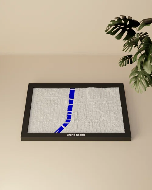 Grand Rapids, Hoa Kỳ - Mô hình 3D thu nhỏ - Image 3