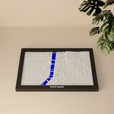 Grand Rapids, Hoa Kỳ - Mô hình 3D thu nhỏ