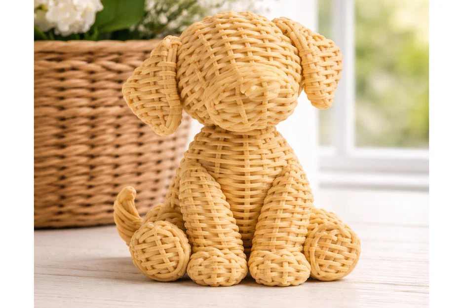 Chó Đan Mây Wicker Dog - Image 1