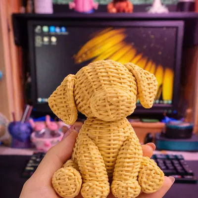 Chó Đan Mây Wicker Dog