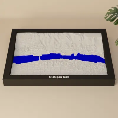 Michigan Tech, United States - Mô hình thu nhỏ 3D