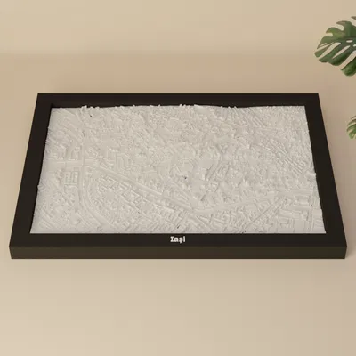 Iași, Romania - Mô hình thu nhỏ 3D