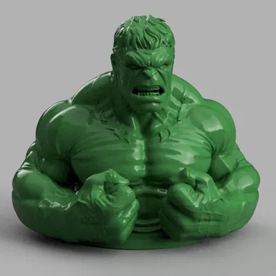 Furious Gamma Titan – Bust Siêu Anh Hùng (STL)