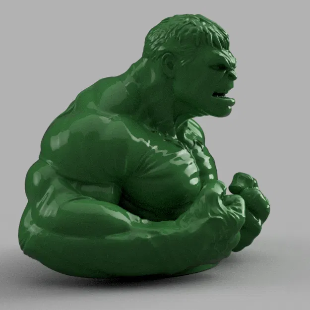 Furious Gamma Titan – Bust Siêu Anh Hùng (STL) - Image 2