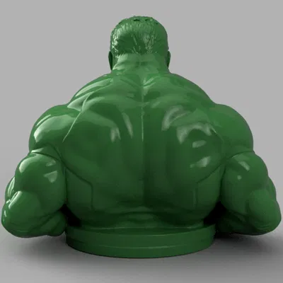 Furious Gamma Titan – Bust Siêu Anh Hùng (STL)