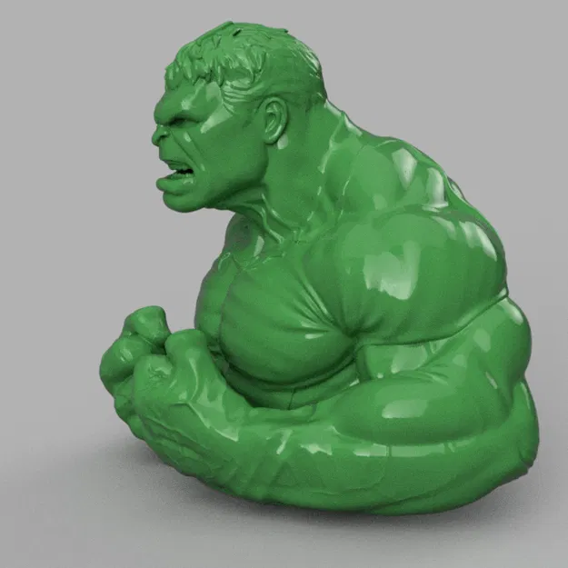 Furious Gamma Titan – Bust Siêu Anh Hùng (STL) - Image 4
