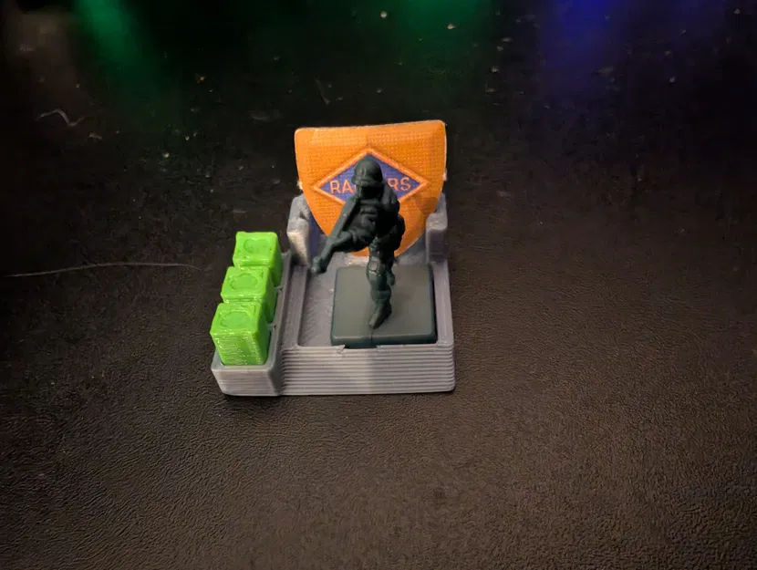 Khay di chuyển bộ binh Memoir 44 kèm Health Counters - Image 2