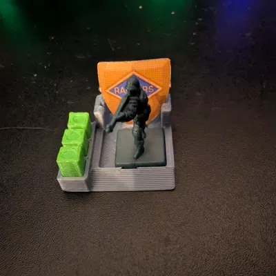 Khay di chuyển bộ binh Memoir 44 kèm Health Counters