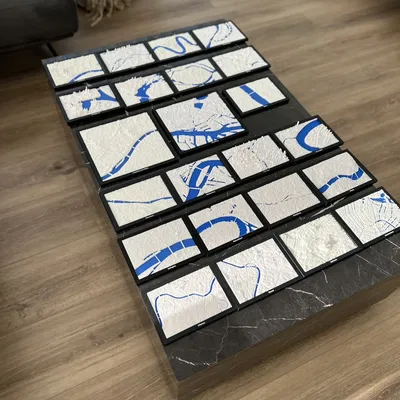 Hannover, Langenhagen (Đức) - Mô hình 3D thu nhỏ địa hình