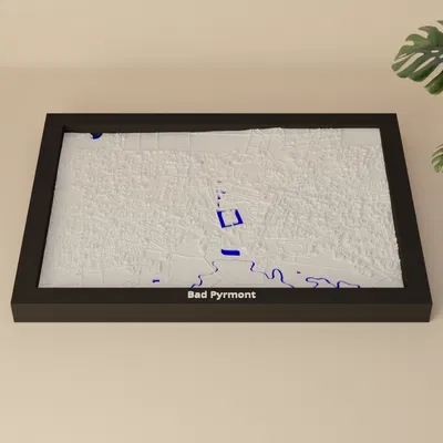 Bad Pyrmont, Đức - Mô hình thu nhỏ 3D