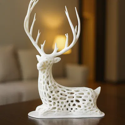 Voronoi Deer (Bản Remix Thêm Đế Dưới)