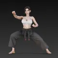 Cô gái gợi cảm đang tập karate - Thumbnail 4
