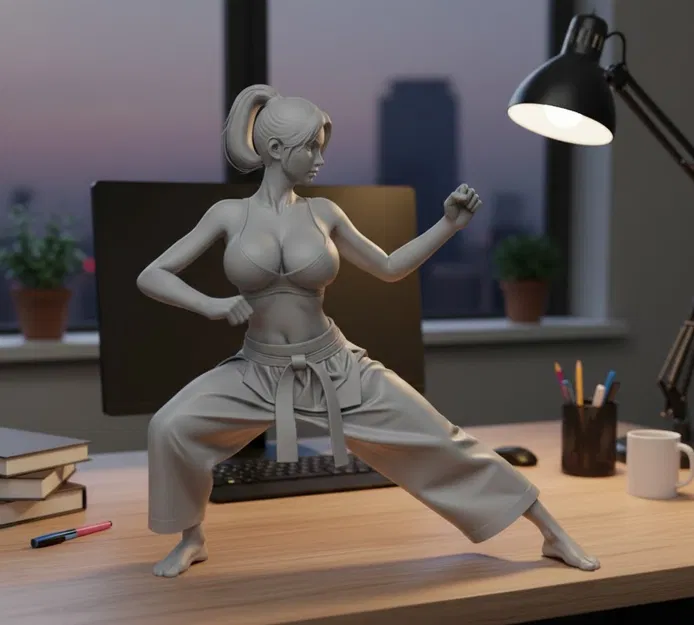 Nữ võ sĩ karate - Image 1