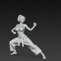 Nữ võ sĩ karate - Thumbnail 2