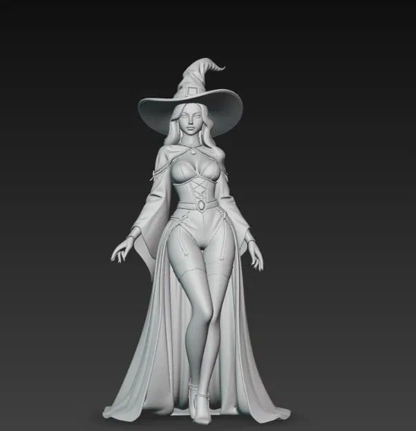 Phù thủy sexy mặc corset - Image 2