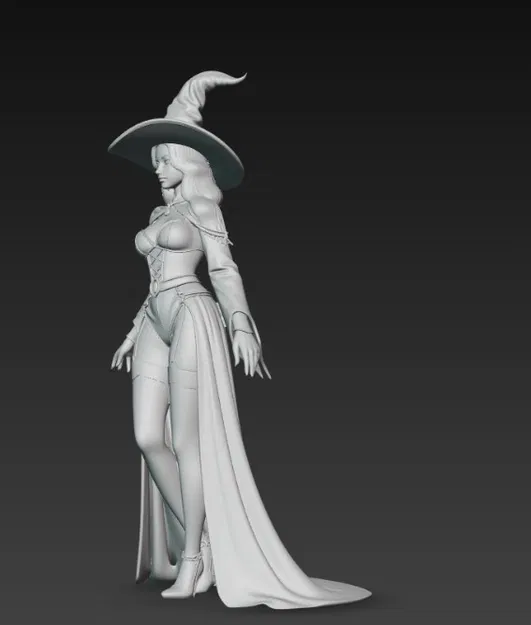 Phù thủy sexy mặc corset - Image 3