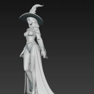 Phù thủy sexy mặc corset