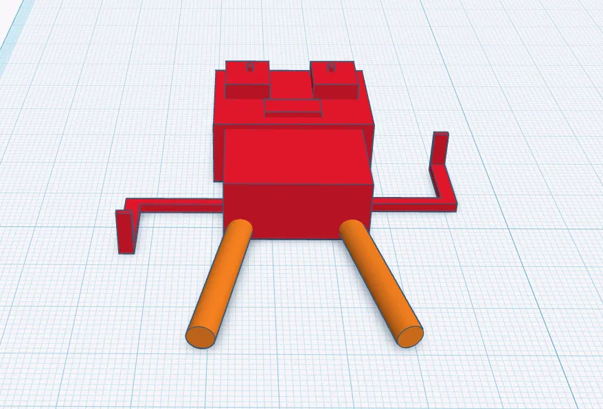 Funny Robot Modell – Robot 3D vui nhộn để trang trí bàn - Image 1