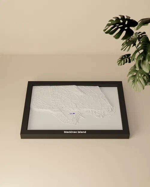 Mackinac Island, Hoa Kỳ - Mô hình thu nhỏ 3D - Image 3