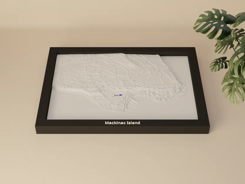 Mackinac Island, Hoa Kỳ - Mô hình thu nhỏ 3D - Image 4