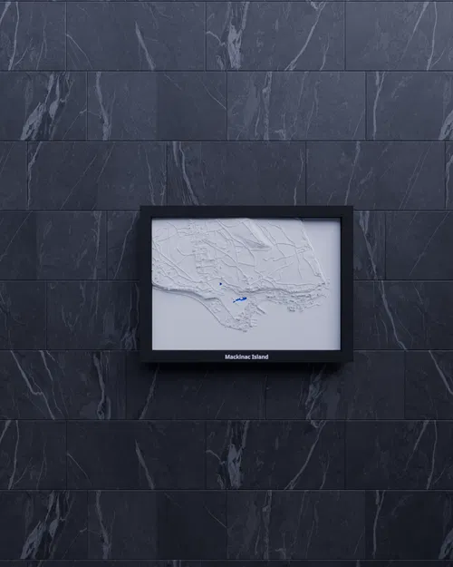 Mackinac Island, Hoa Kỳ - Mô hình thu nhỏ 3D - Image 6