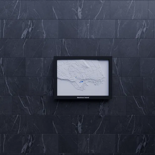 Mackinac Island, Hoa Kỳ - Mô hình thu nhỏ 3D - Image 8