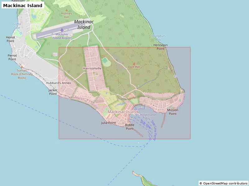 Mackinac Island, Hoa Kỳ - Mô hình thu nhỏ 3D - Image 9